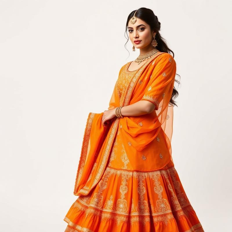 Saffron Leheriya Royale